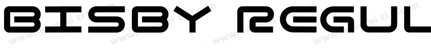 Bisby Regular字体转换